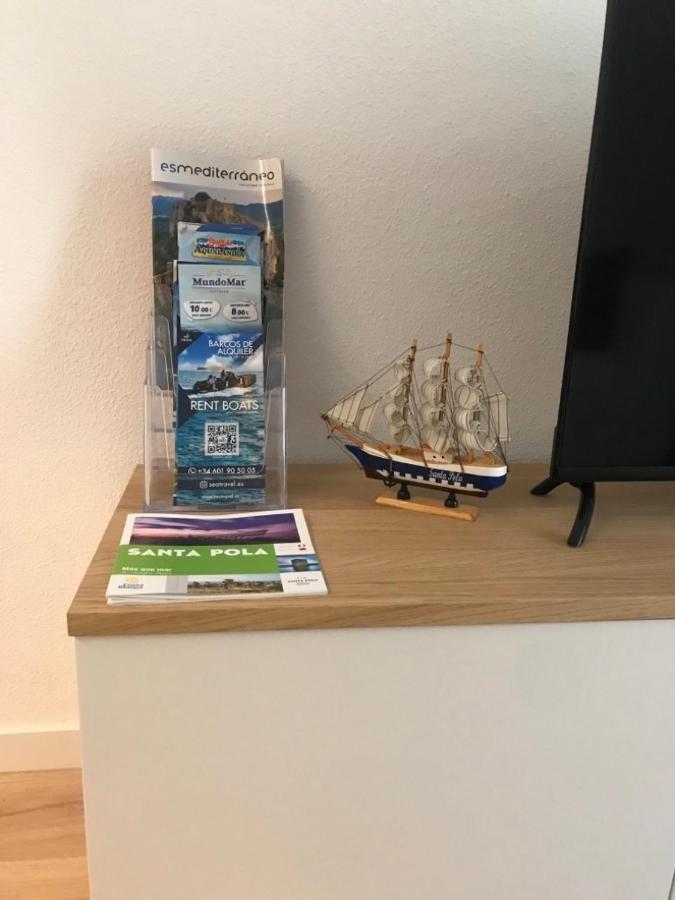 Feines Appartement Mit Hafenblick Santa Pola Εξωτερικό φωτογραφία